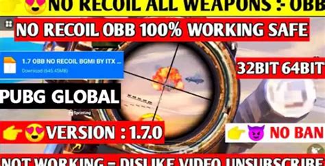 4 | <b>NO</b> <b>RECOIL</b> CONFIG PUBG MOBILE 2. . No recoil global apk